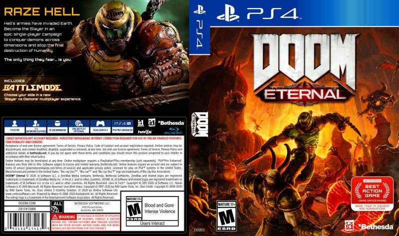 Doom Eternal Cover Art - WOI Solutions