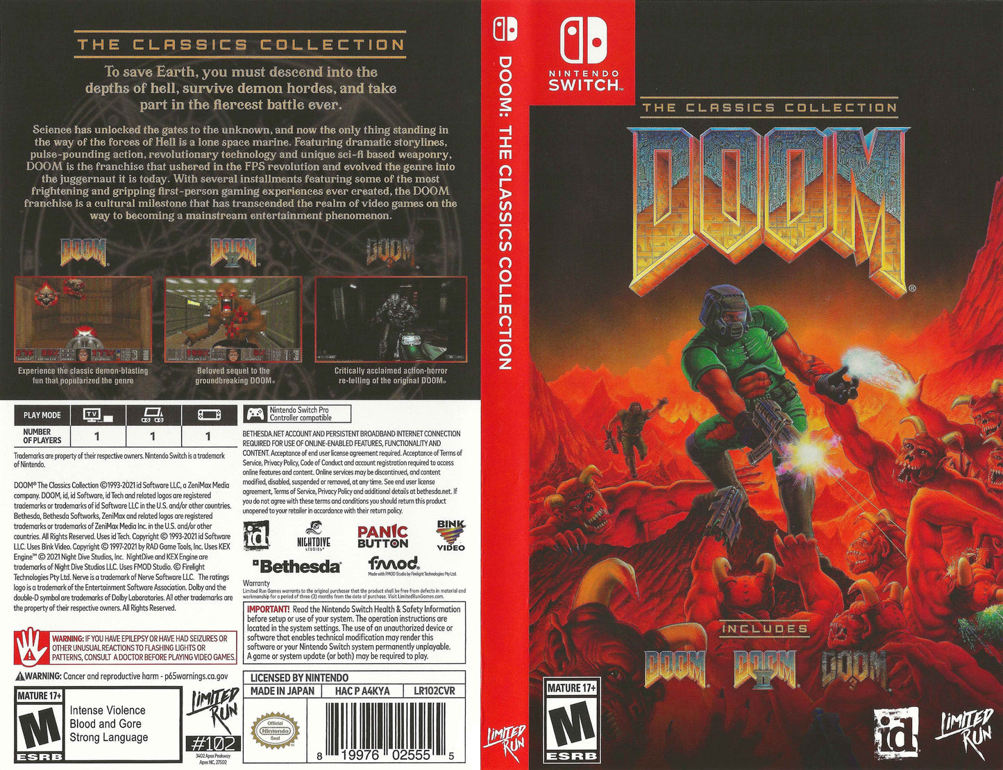 Doom The Classics Collection Cover Art - WOI Solutions