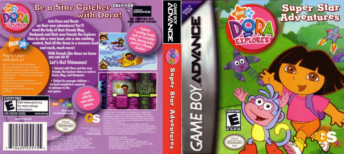 Dora the Explorer Super Star Adventures Cover Art - WOI Solutions