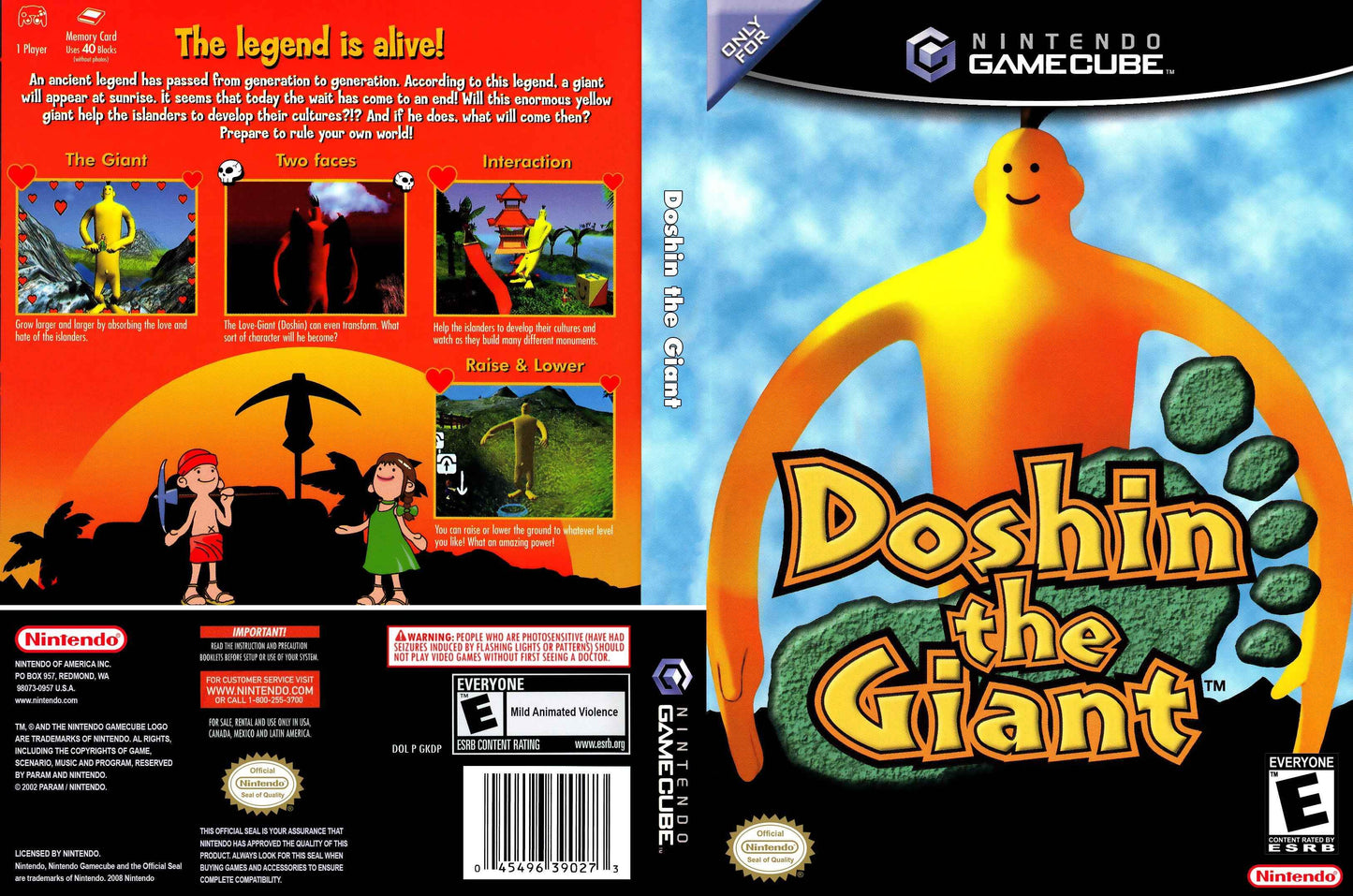 Doshin The Giant Cover Art - WOI Solutions