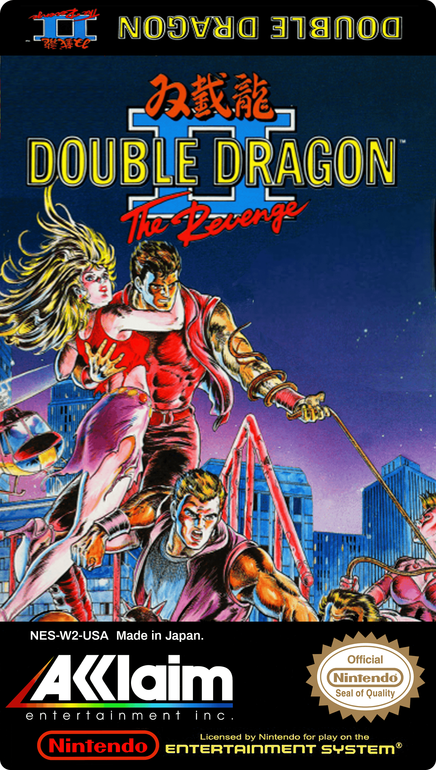 Double Dragon II Cover Art - WOI Solutions
