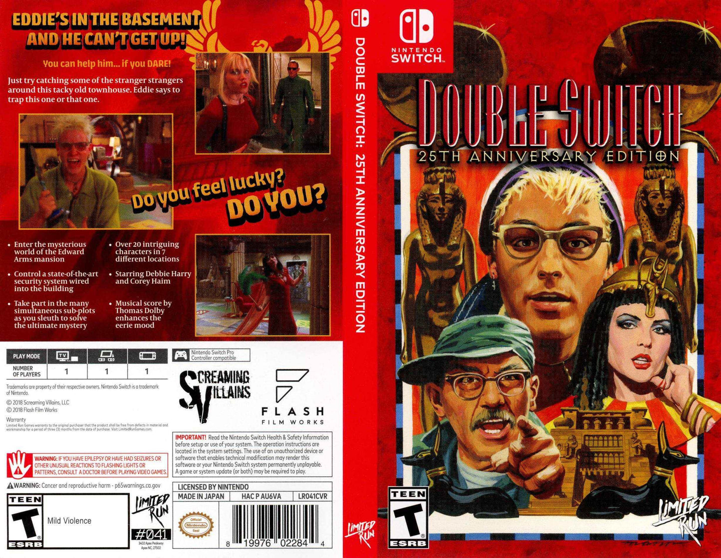 Double Switch - 25th Anniversary Edition Cover Art - WOI Solutions