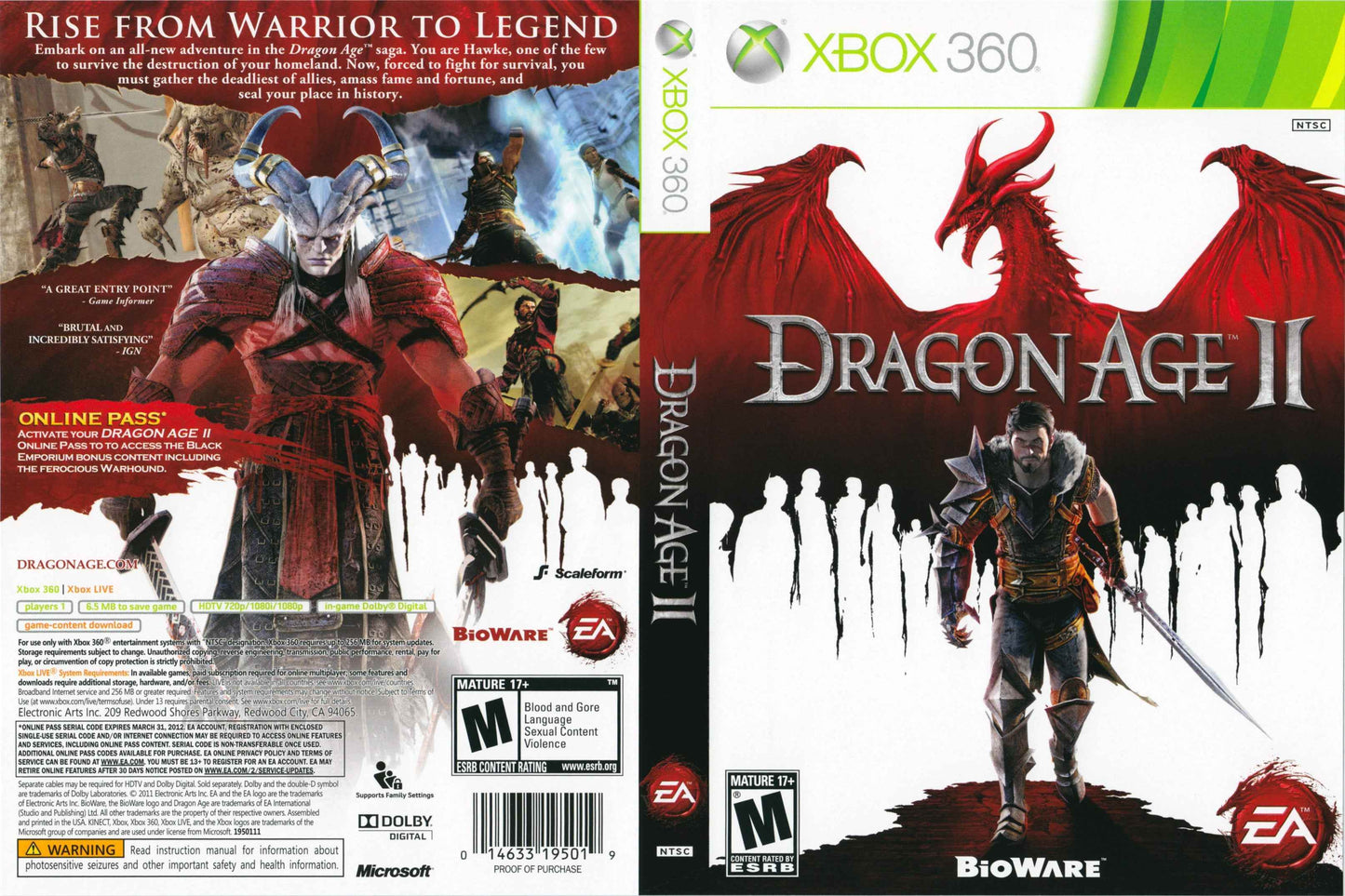 Dragon Age II Cover Art - WOI Solutions