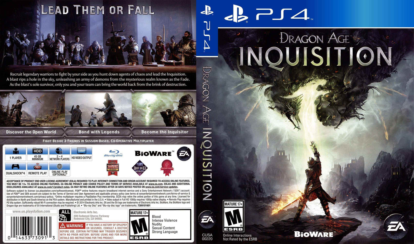Dragon Age Inquisition Cover Art - WOI Solutions
