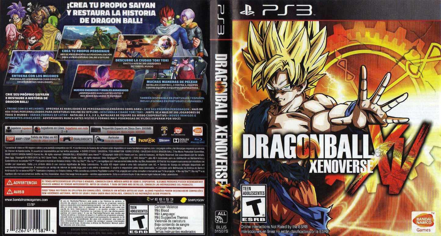 Dragon Ball XenoVerse Cover Art - WOI Solutions