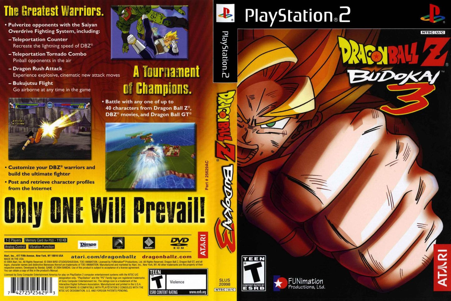 Dragon Ball Z Budokai 3 Cover Art - WOI Solutions