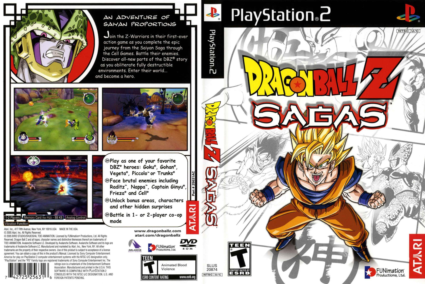 Dragon Ball Z Sagas Cover Art - WOI Solutions
