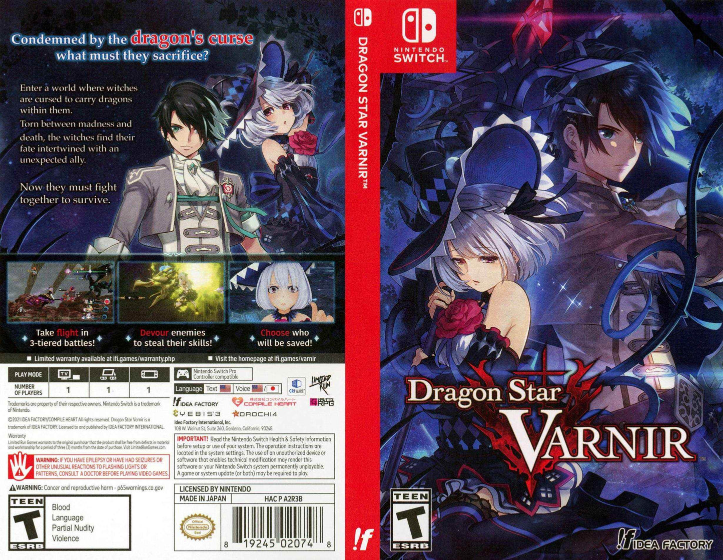 Dragon Star Varnir Cover Art - WOI Solutions