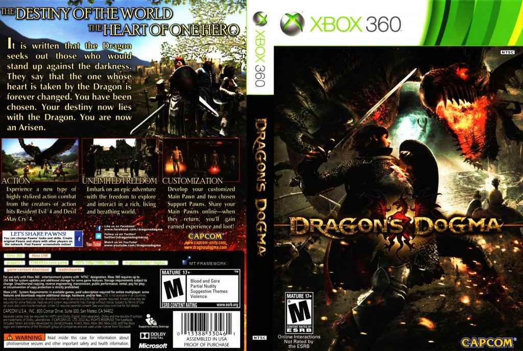 Dragons Dogma Cover Art - WOI Solutions