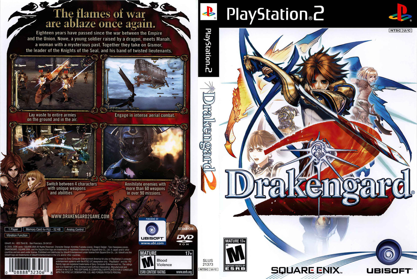 Drakengard 2 Cover Art - WOI Solutions