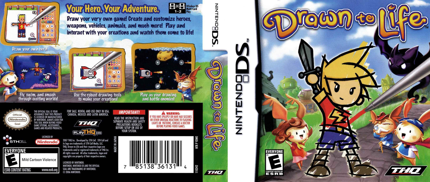 Drawn to Life Cover Art - WOI Solutions