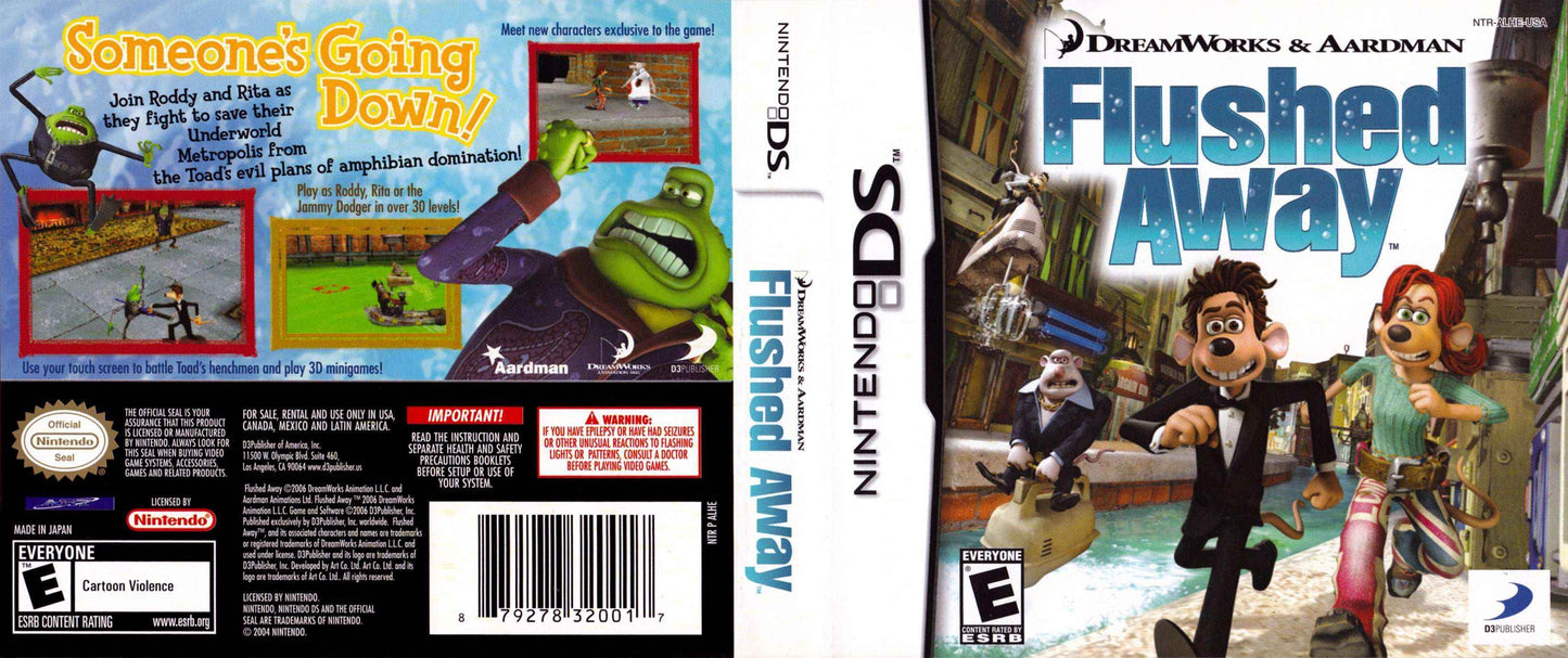 DreamWorks Flushed Away Cover Art - WOI Solutions