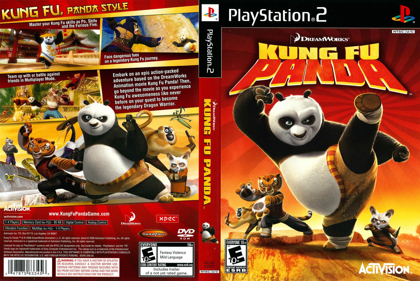 DreamWorks Kung Fu Panda Cover Art - WOI Solutions