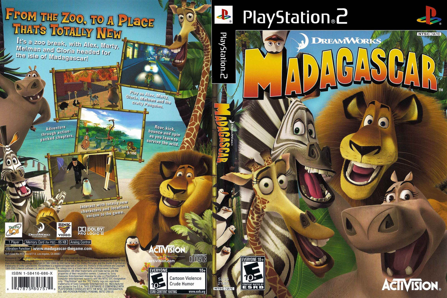 Dreamworks' Madagascar Cover Art - WOI Solutions