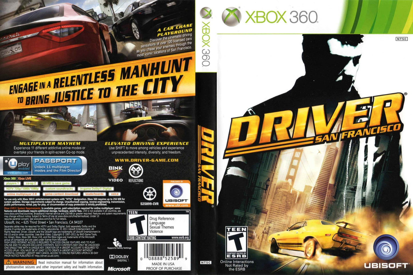 Driver San Francisco Cover Art - WOI Solutions