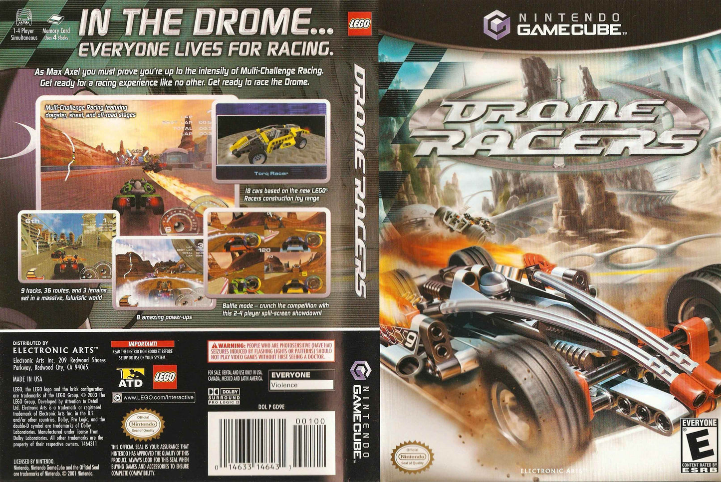 Drome Racers Cover Art - WOI Solutions