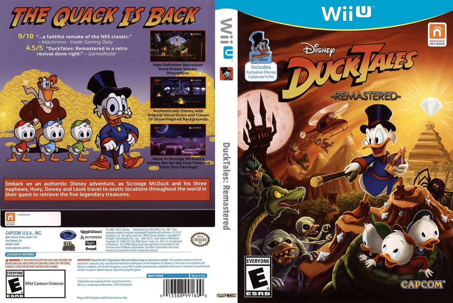 DuckTales Remastered Cover Art - WOI Solutions