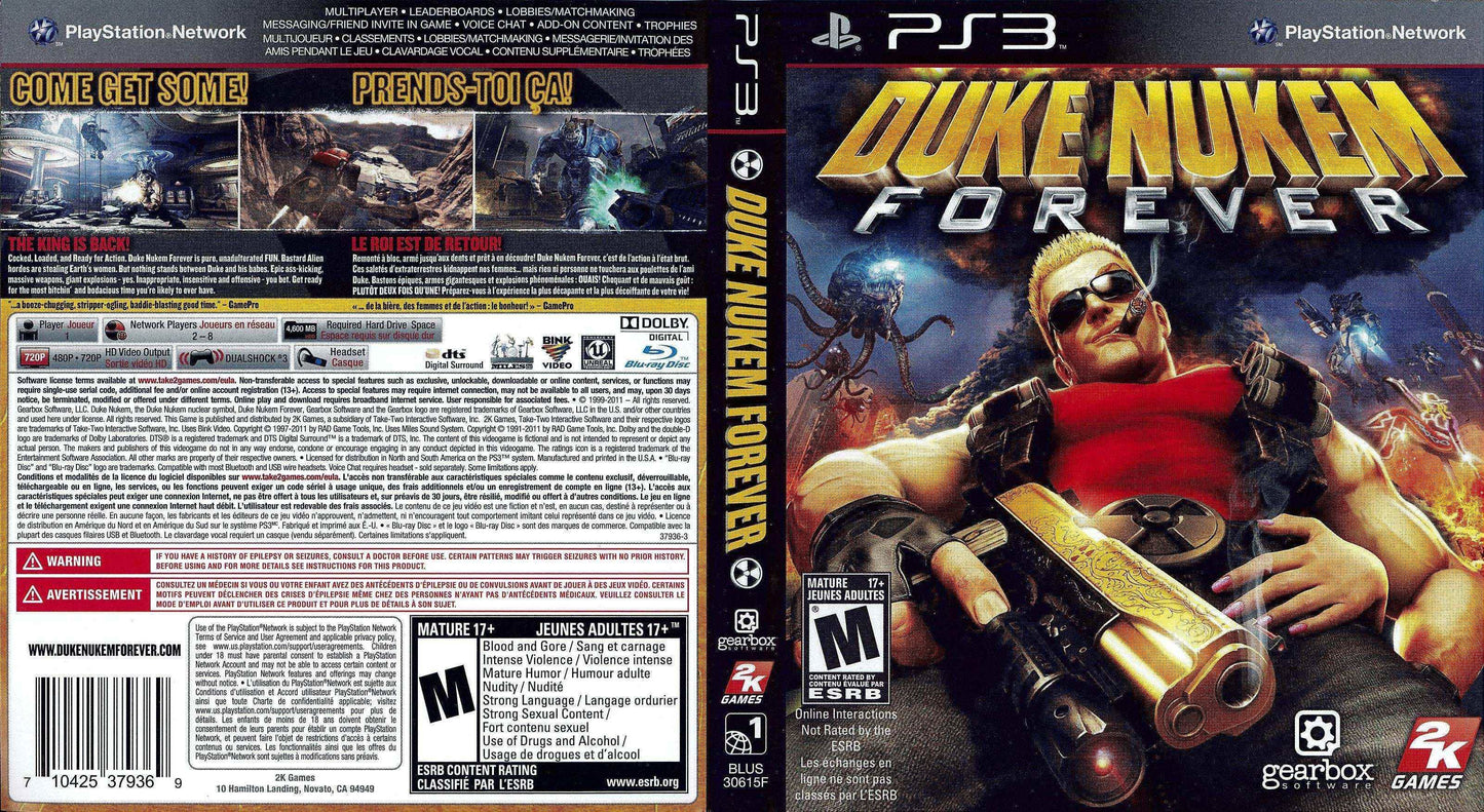 Duke Nukem Forever Cover Art - WOI Solutions