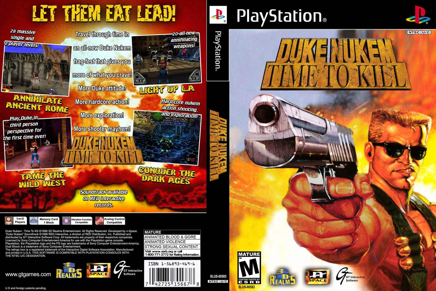 Duke Nukem Time to Kill Cover Art - WOI Solutions