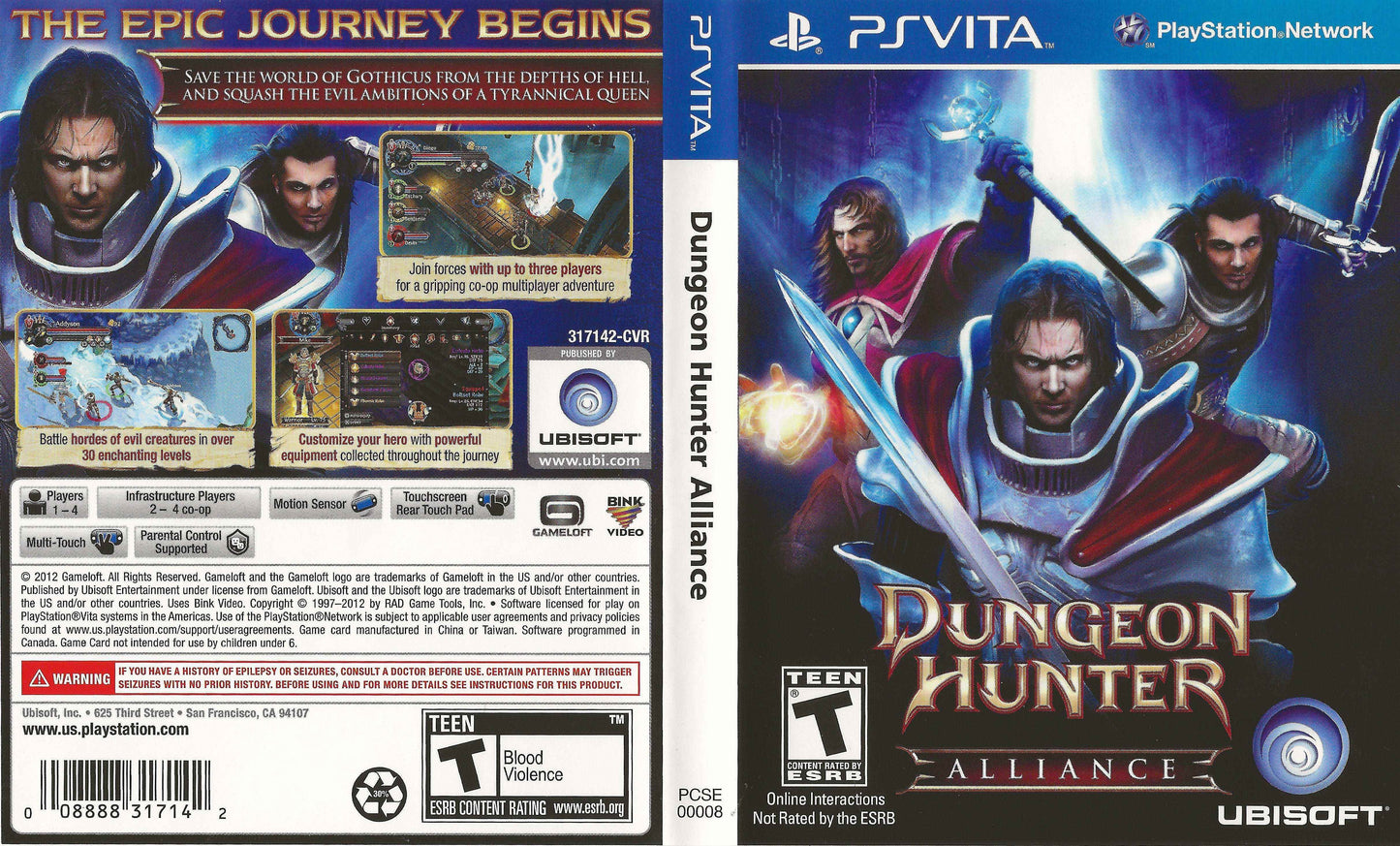 Dungeon Hunter Alliance Cover Art - WOI Solutions
