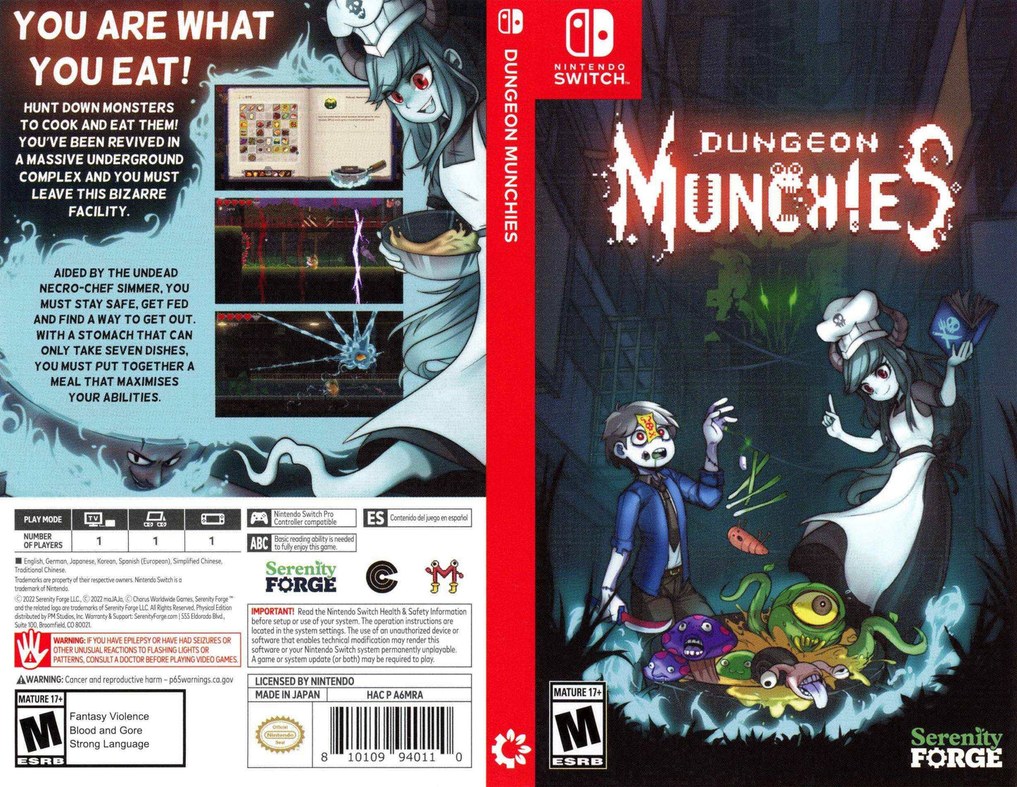Dungeon Munchies Cover Art - WOI Solutions