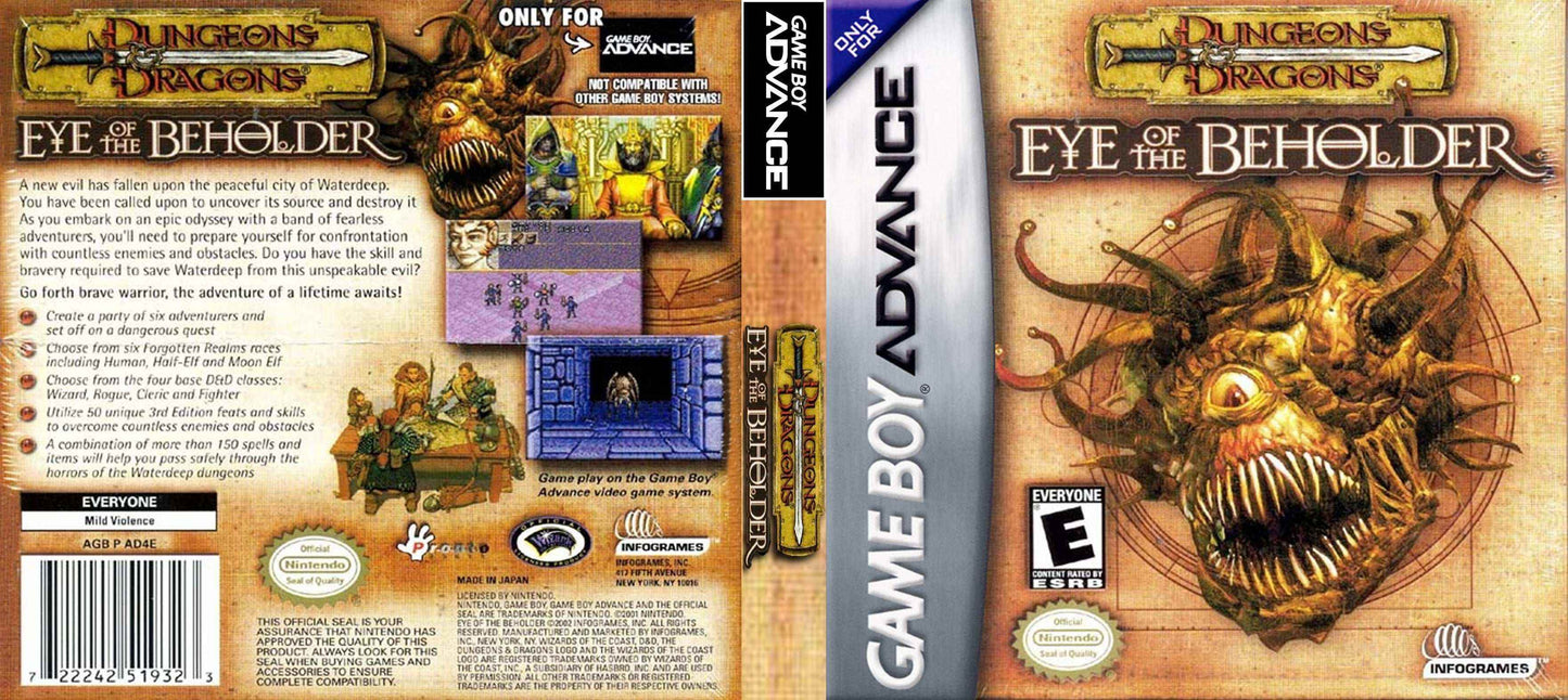 Dungeons & Dragons Eye of the Beholder Cover Art - WOI Solutions