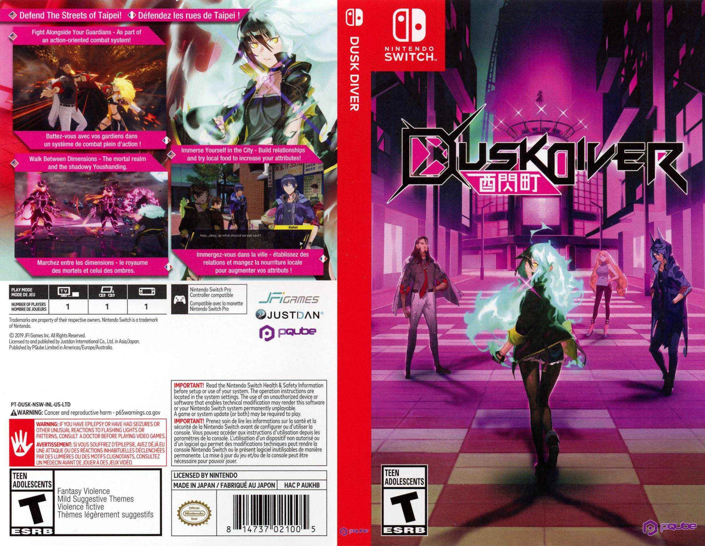 Dusk Diver Cover Art - WOI Solutions