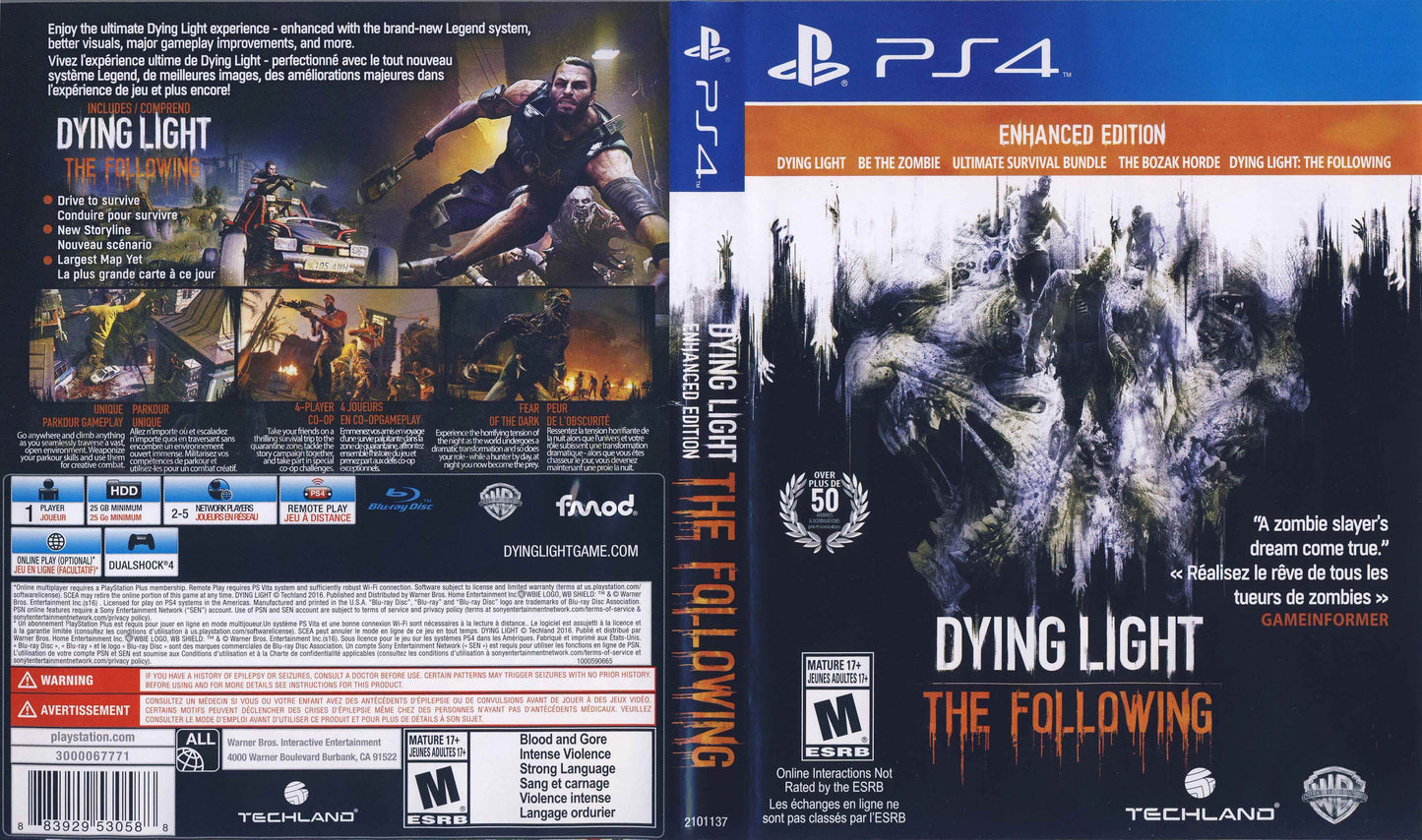 Dying Light The Following Cover Art - WOI Solutions