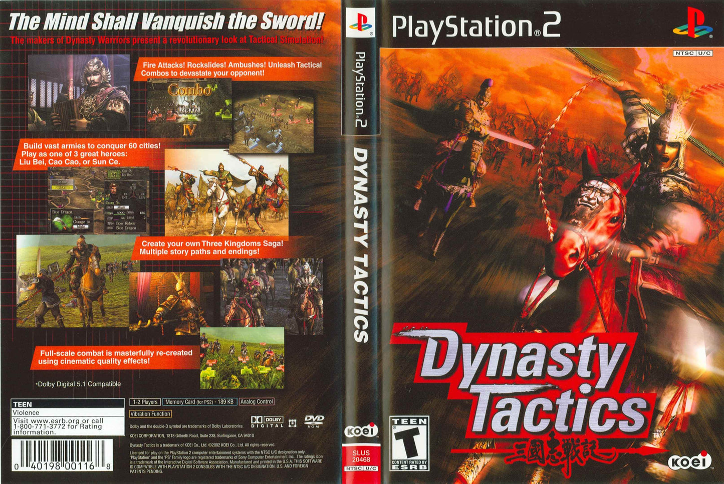 Dynasty Tactics Cover Art - WOI Solutions