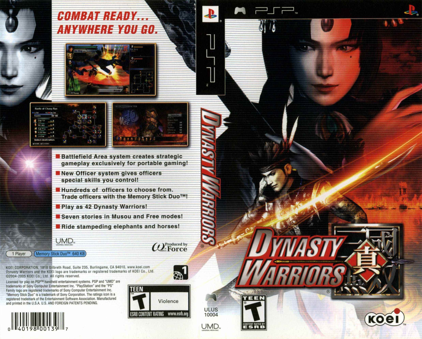 Dynasty Warriors Cover Art - WOI Solutions