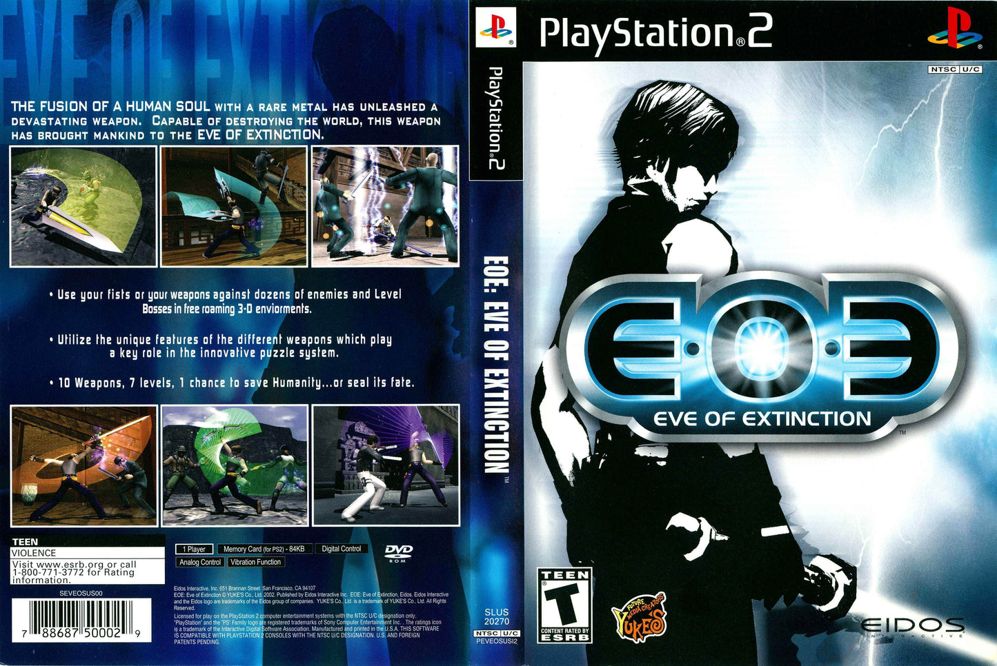 E.O.E Eve of Extinction Cover Art - WOI Solutions