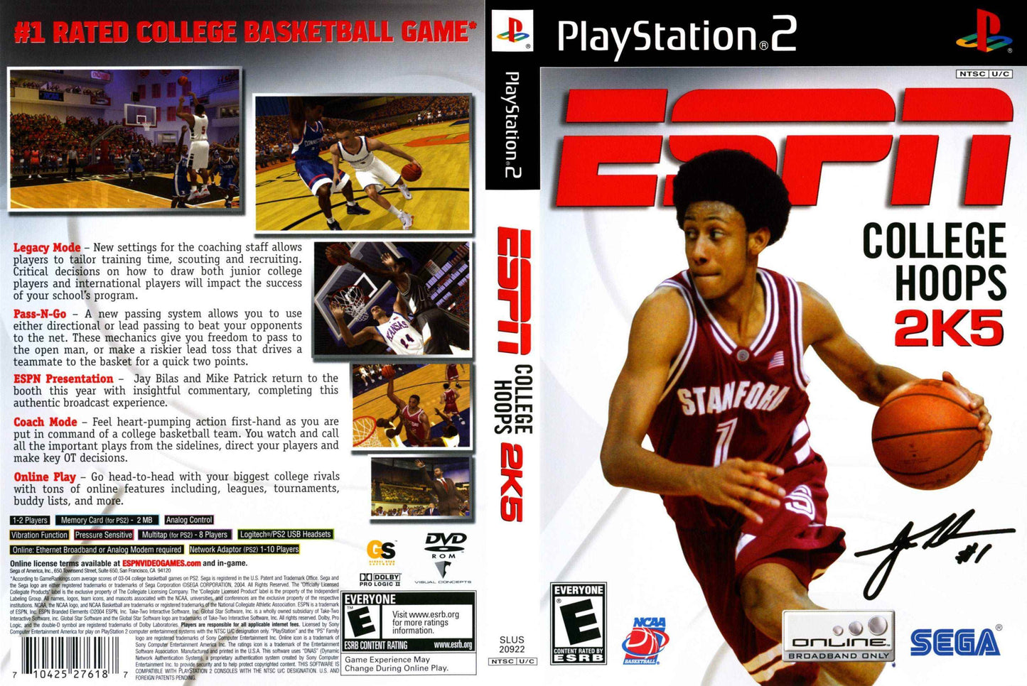 ESPN College Hoops 2K5 Cover Art - WOI Solutions