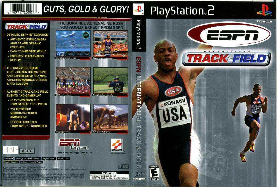 ESPN International Track & Field Cover Art - WOI Solutions