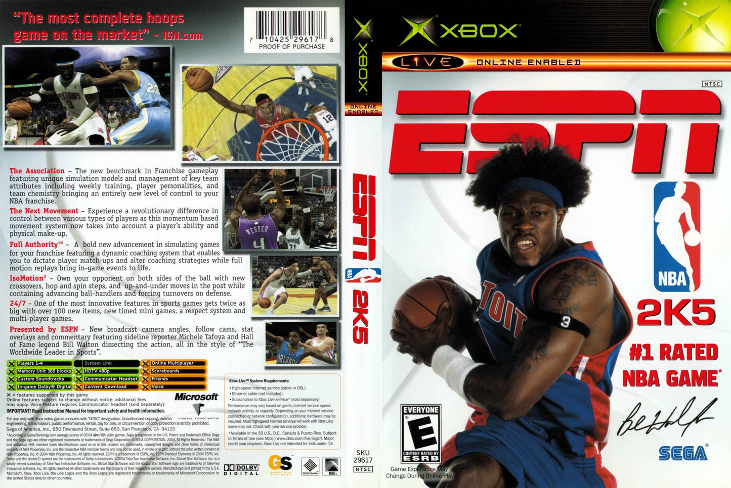 ESPN NBA 2K5 Cover Art - WOI Solutions