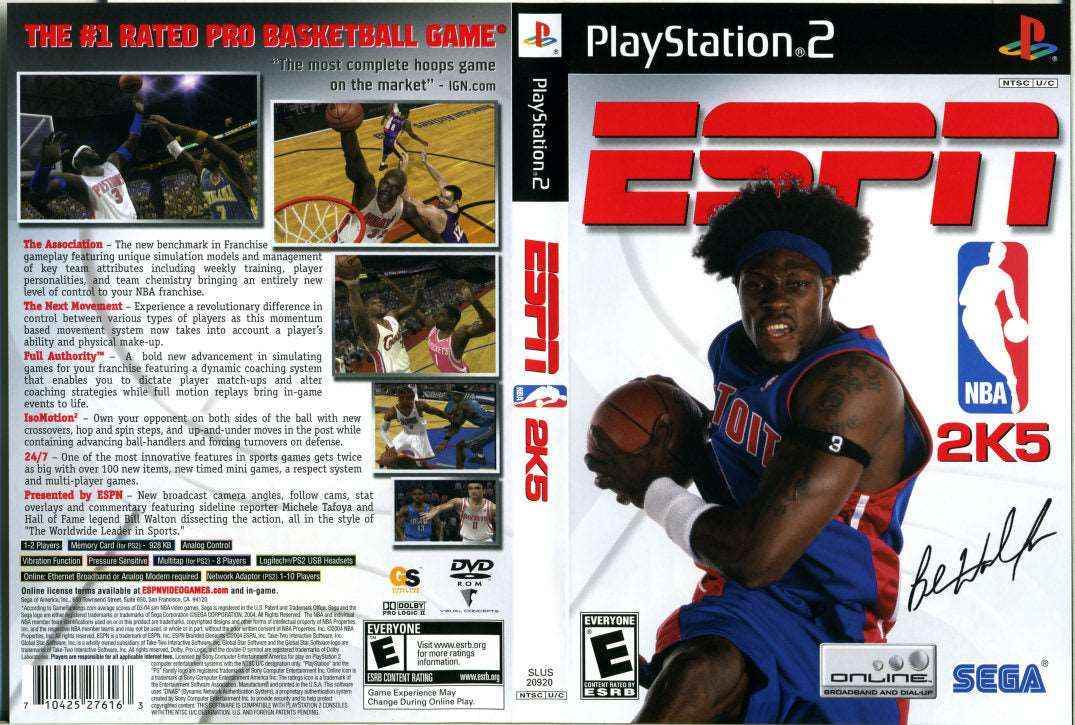 ESPN NBA 2K5 Cover Art - WOI Solutions