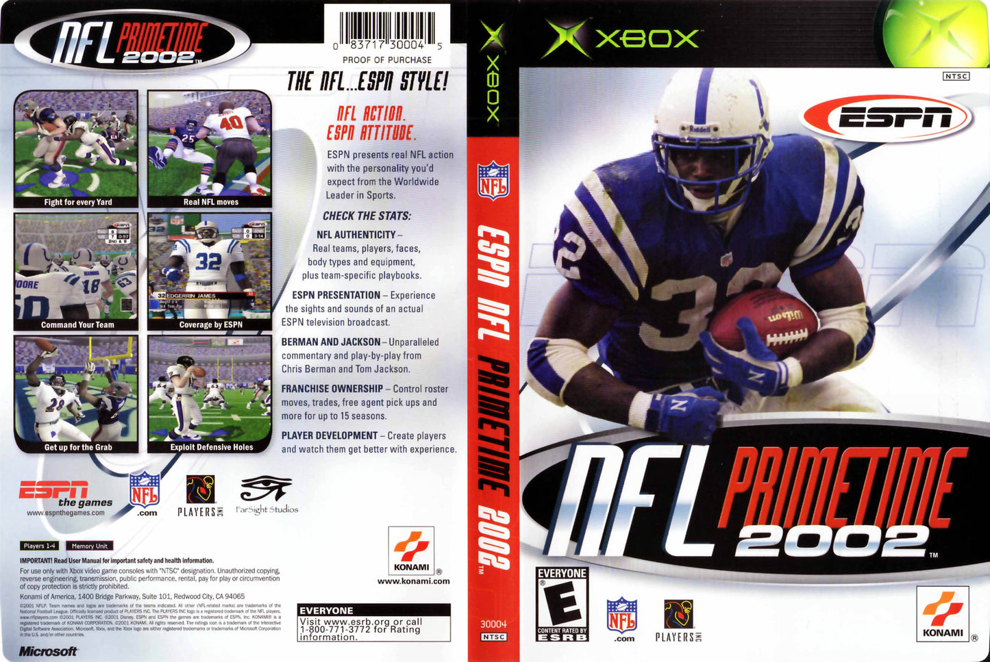 ESPN NFL PrimeTime 2002 Cover Art - WOI Solutions