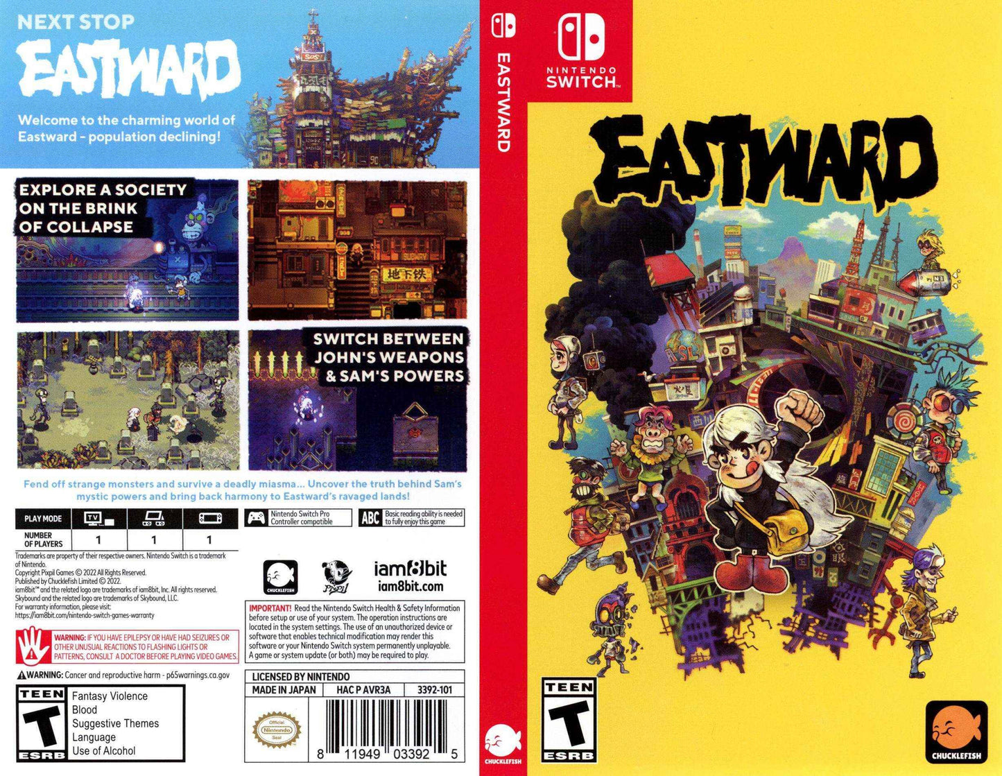Eastward Cover Art - WOI Solutions