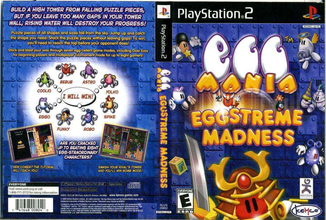 Egg Mania- Eggstreme Madness Cover Art - WOI Solutions
