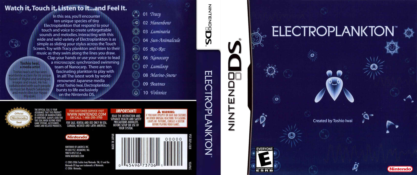 Electroplankton Cover Art - WOI Solutions