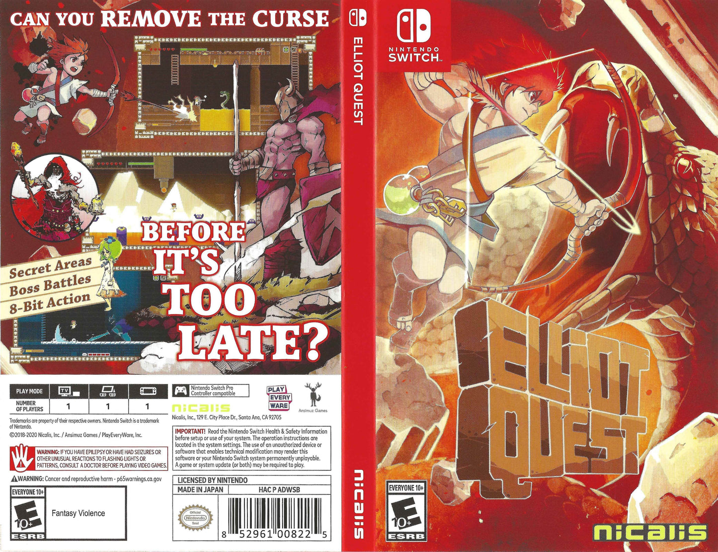 Elliot Quest Cover Art - WOI Solutions