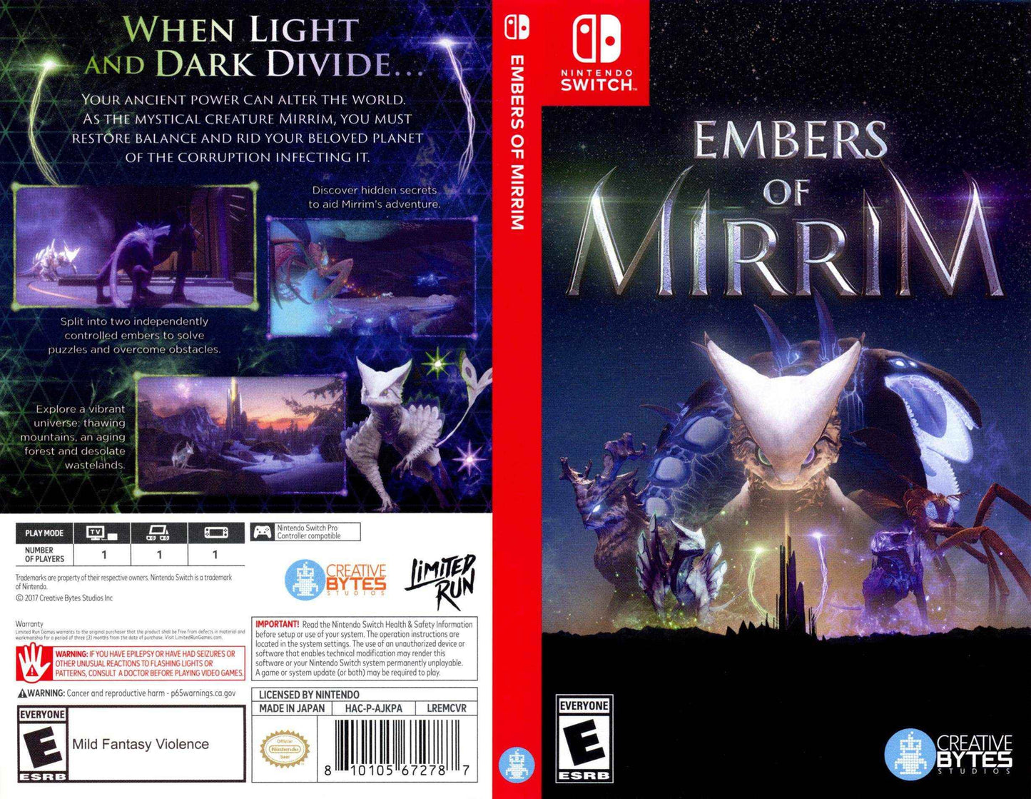 Embers of Mirrim Cover Art - WOI Solutions