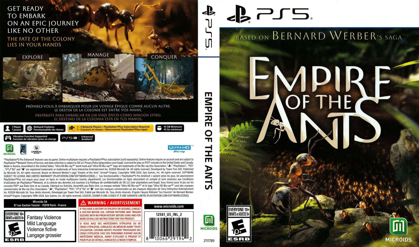 Empire of the Ants Cover Art - WOI Solutions