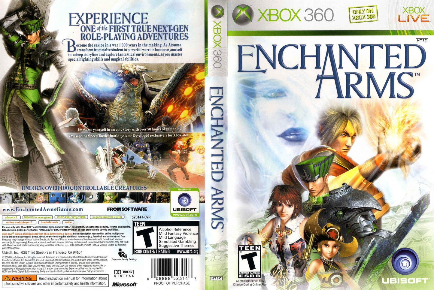 Enchanted Arms Cover Art - WOI Solutions