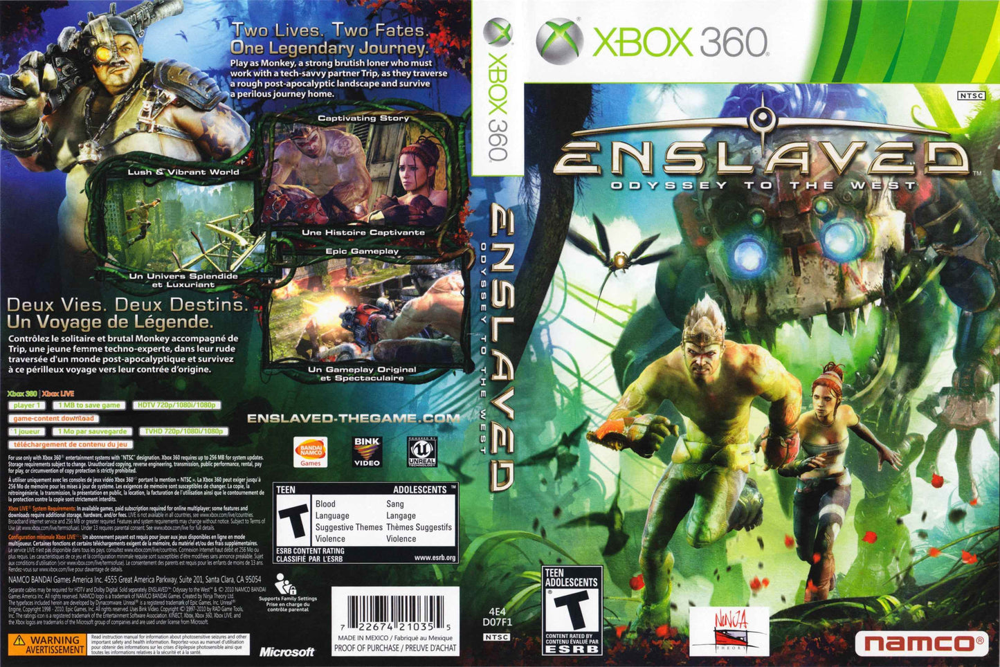 Enslaved Odyssey To The West Cover Art - WOI Solutions