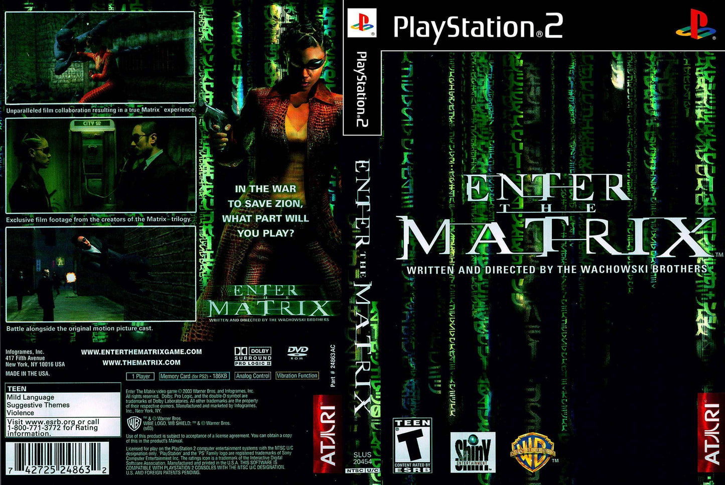Enter The Matrix Cover Art - WOI Solutions