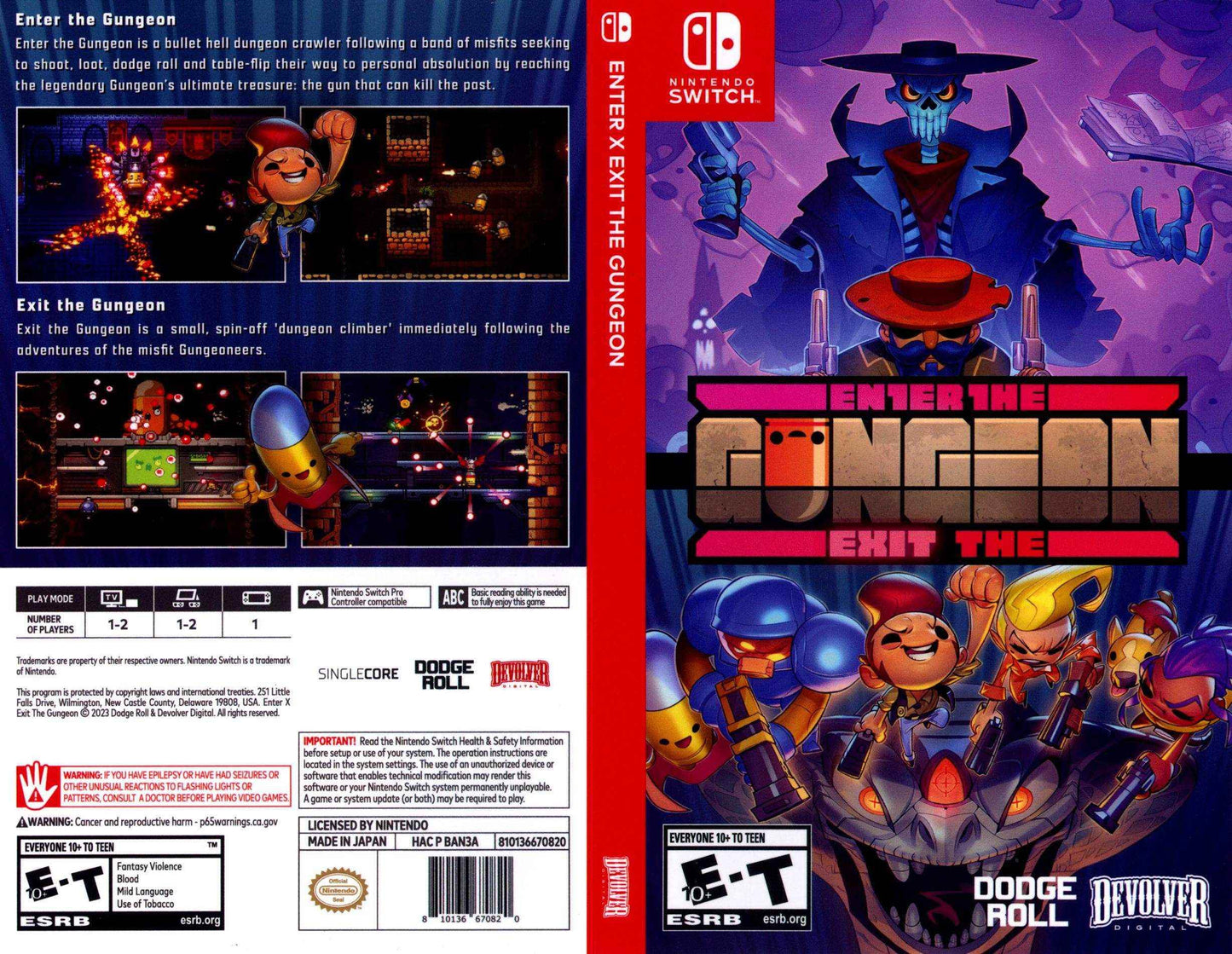 Enter X Exit The Gungeon Cover Art - WOI Solutions