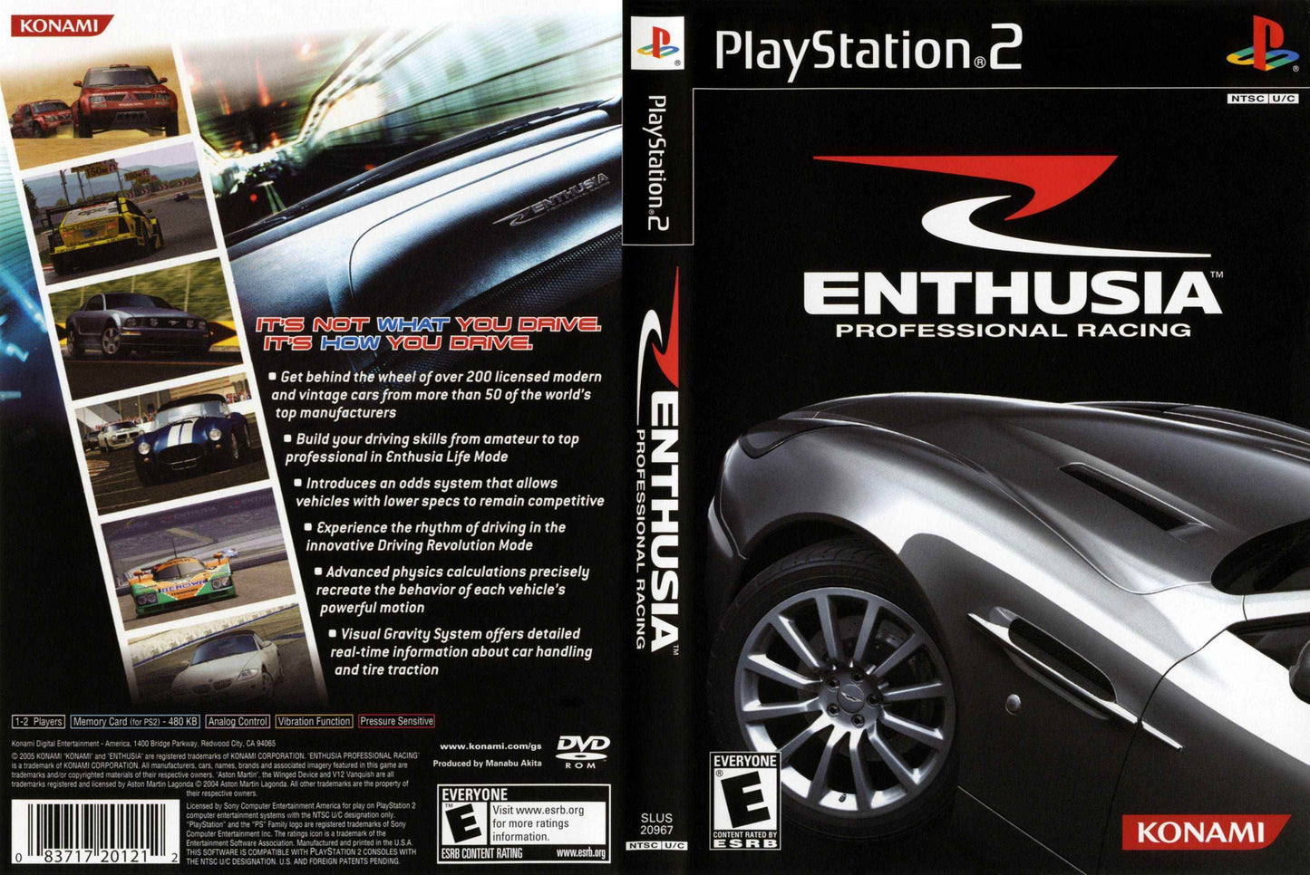 Enthusia Professional Racing Cover Art - WOI Solutions
