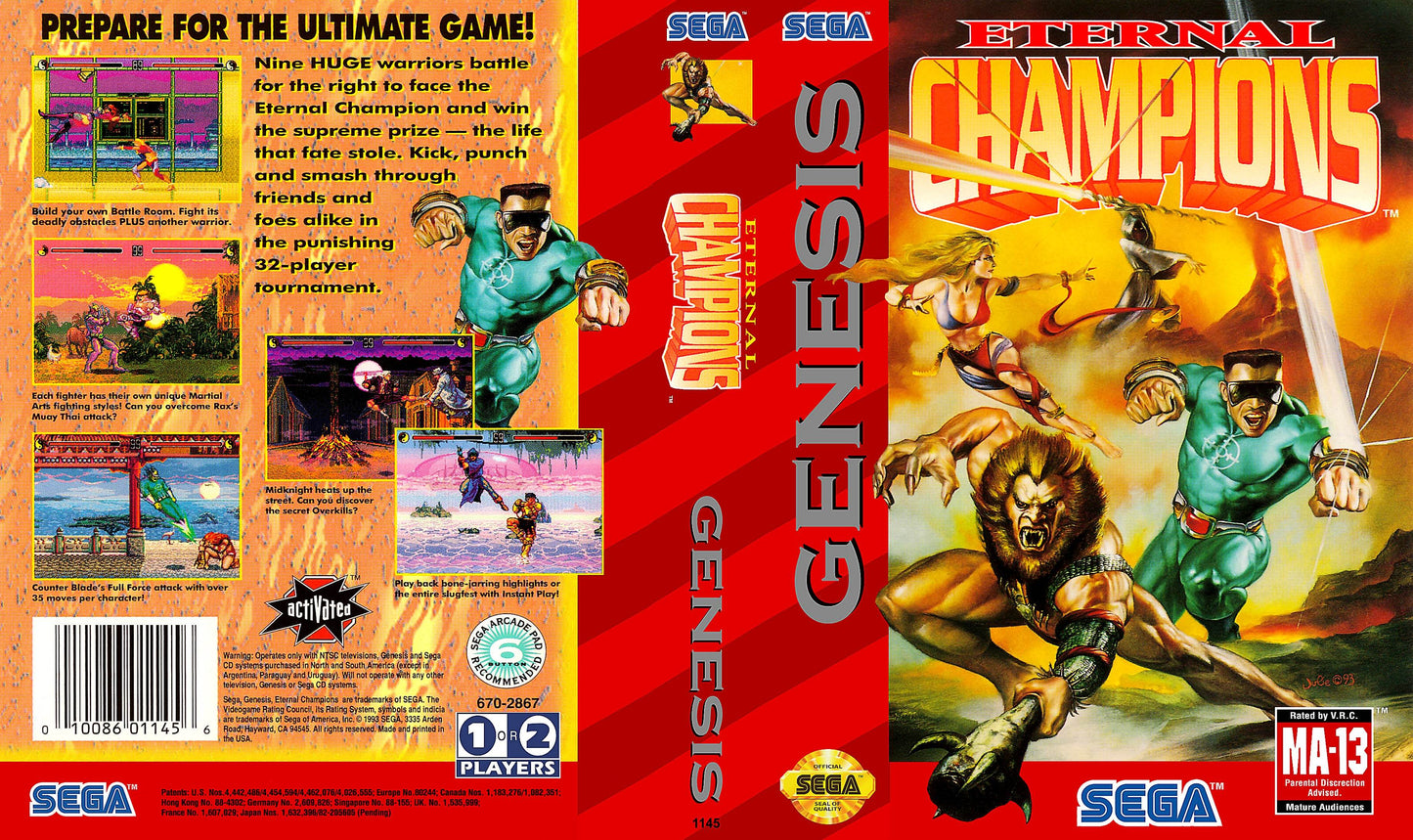 Eternal Champions Cover Art - WOI Solutions