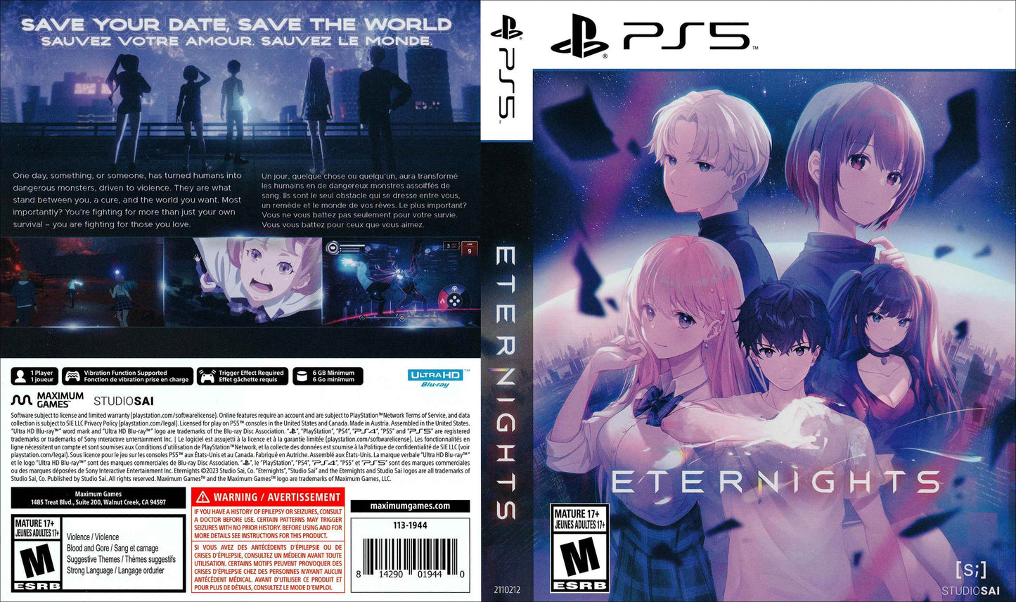Eternights Cover Art - WOI Solutions
