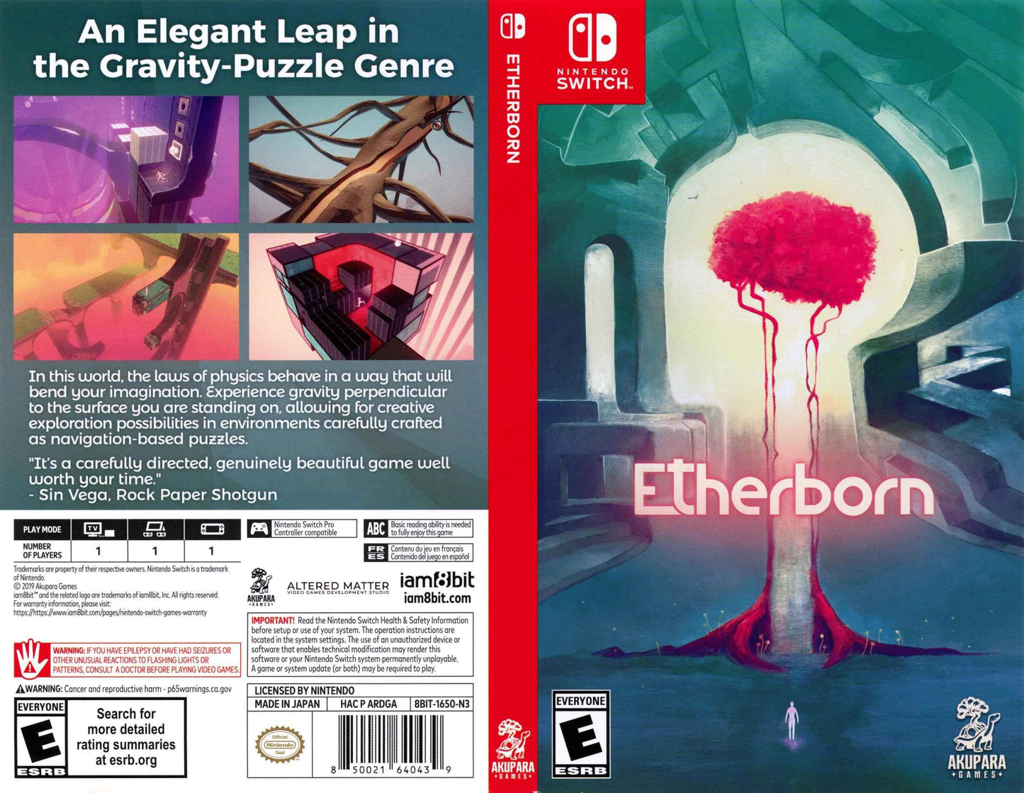 Etherborn Cover Art - WOI Solutions